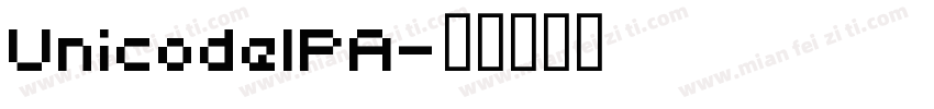 UnicodeIPA字体转换