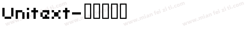 Unitext字体转换