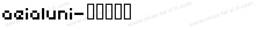 aeialuni字体转换