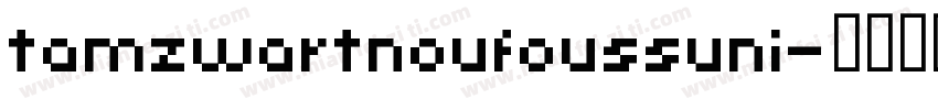 tamzwartnoufoussuni字体转换