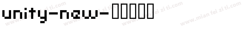 unity-new字体转换
