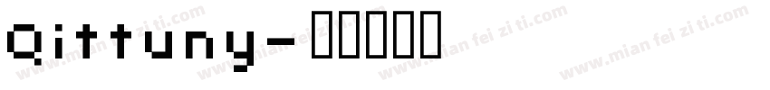 Qittuny字体转换