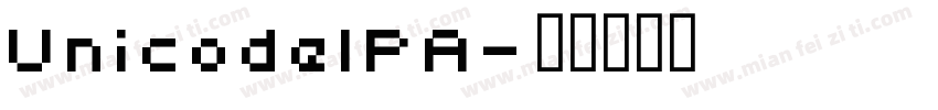 UnicodeIPA字体转换