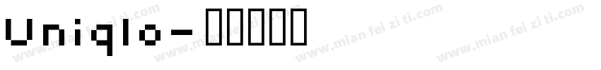 Uniqlo字体转换