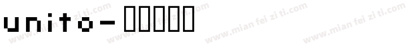 unito字体转换