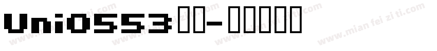 Uni0553字体字体转换