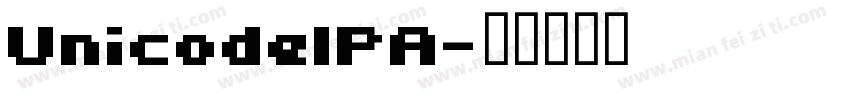 UnicodeIPA字体转换