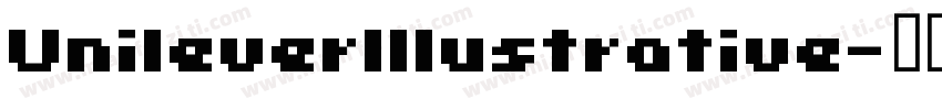 UnileverIllustrative字体转换