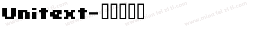 Unitext字体转换