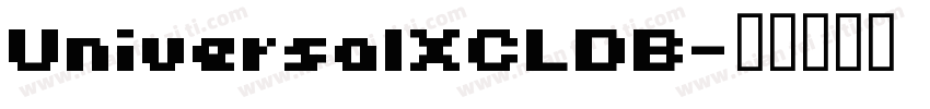 UniversalXCLDB字体转换