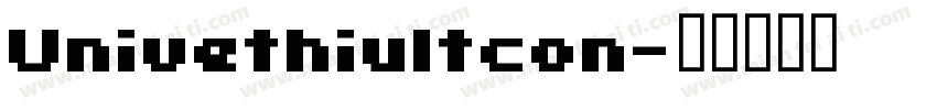 Univethiultcon字体转换
