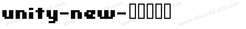 unity-new字体转换