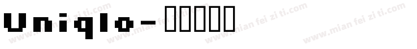 Uniqlo字体转换