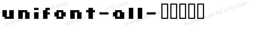 unifont-all字体转换