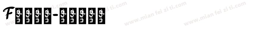 F类冷藏车字体转换