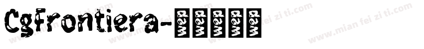 CgFrontiera字体转换