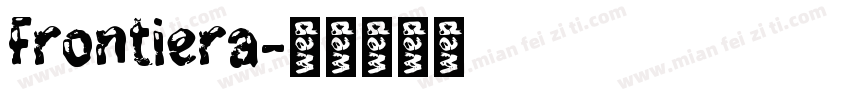 Frontiera字体转换