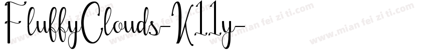 FluffyClouds-K11y字体转换