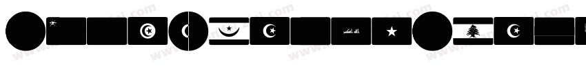 FontArabicFlags-lzDw字体转换