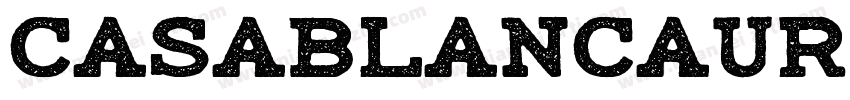 CasablancaURWTOTBol字体转换