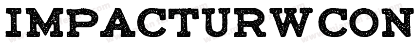 ImpactURWConDBol字体转换