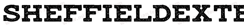 SheffieldExtendedBol字体转换
