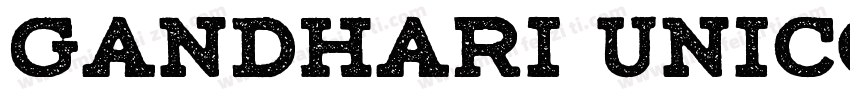 gandhari_unicode_bol字体转换