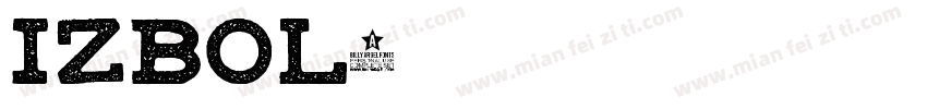 izbol字体转换