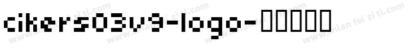 cikers03v9-logo字体转换