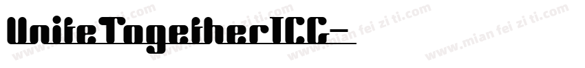 UniteTogetherICG字体转换
