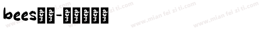 bees字体字体转换