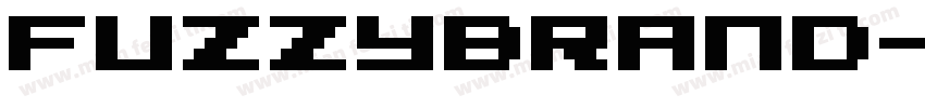 Fuzzybrand-P09x字体转换