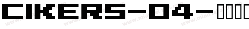 cikers-04字体转换