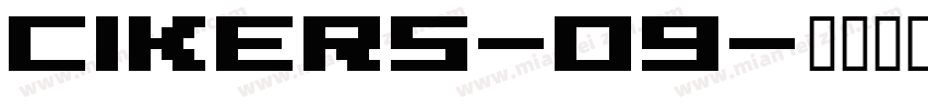 cikers-09字体转换