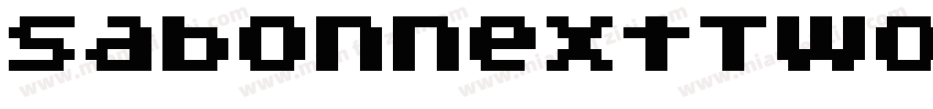 sabonnextTW04字体转换