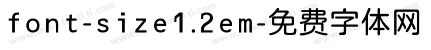 font-size1.2em字体转换