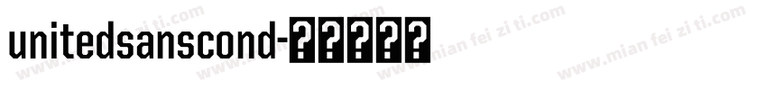 unitedsanscond字体转换