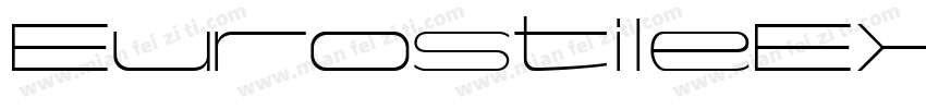EurostileEXT字体转换