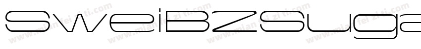 SweiB2SugarCJKtc-Ext字体转换