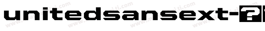 unitedsansext字体转换