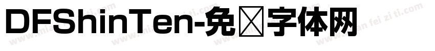 DFShinTen字体转换