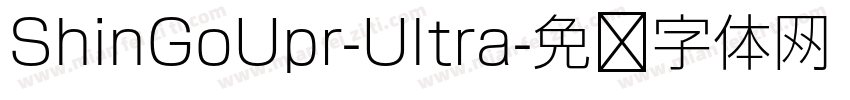 ShinGoUpr-Ultra字体转换