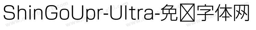 ShinGoUpr-Ultra字体转换