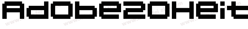 Adobe20Heiti20Std20R-4135字体转换