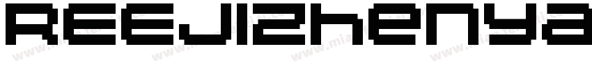 REEJIZhenyanGB20GX-B字体转换