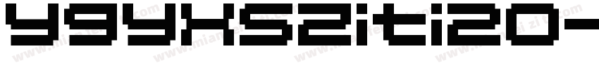 ygyxsziti20字体转换