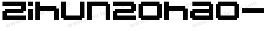 zihun20hao-shit字体转换
