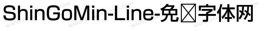 ShinGoMin-Line字体转换