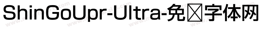 ShinGoUpr-Ultra字体转换