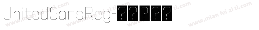UnitedSansReg字体转换